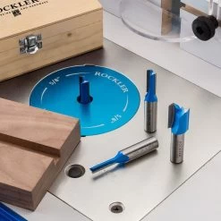 Rockler 4-Pc. Straight Bit Set - 1/2" Shank -Best Tool Shop 20064 03 1000