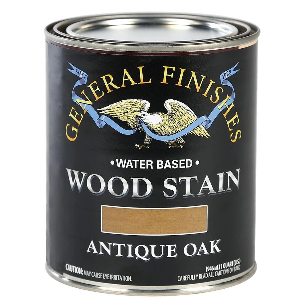 General Finishes Water Based Wood Stain, Antique Oak 4 General Finishes Water Based Wood Stain, Antique Oak - Image 2