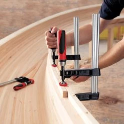 Bessey TG Professional Series Bar Clamps - Medium Duty, 7-inch Throat