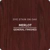 General Finishes Water Based Dye Stain, Merlot, Pint -Best Tool Shop 24759 01 1000