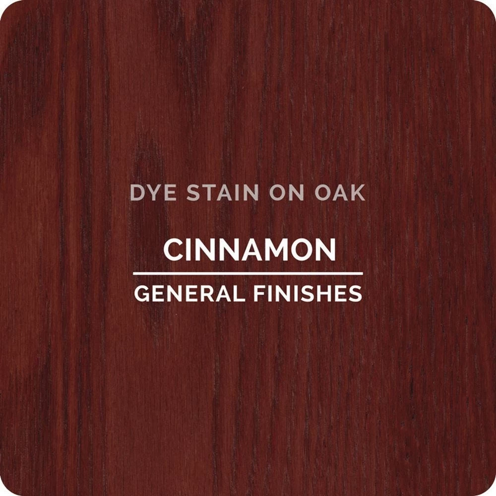 General Finishes Water Based Dye Stain, Cinnamon, Pint 4 General Finishes Water Based Dye Stain, Cinnamon, Pint - Image 2