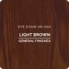 General Finishes Water Based Dye Stain, Light Brown, Pint -Best Tool Shop 29616 01 1000
