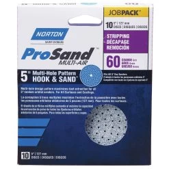 Norton ProSand 5'' Multi-Air Sanding Discs, 10-Pack -Best Tool Shop 29941 06 1000