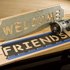 Rockler Interlock Signmaker's Template Kits, Comic Sans Font -Best Tool Shop 31085 02 1000