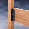 Surface Mounted Keyhole Bed Rail Brackets -Best Tool Shop 32077 01 1000