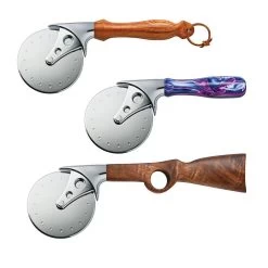 Rockler Stainless Steel Pizza Cutter Turning Kit, Chrome Finish -Best Tool Shop 34913 20 1000