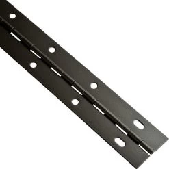 Post-Plated Continuous Hinges-Charcoal Gray