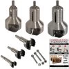 3-piece Professional Series Master Tenon Cutter Kit -Best Tool Shop 35004 02 1000