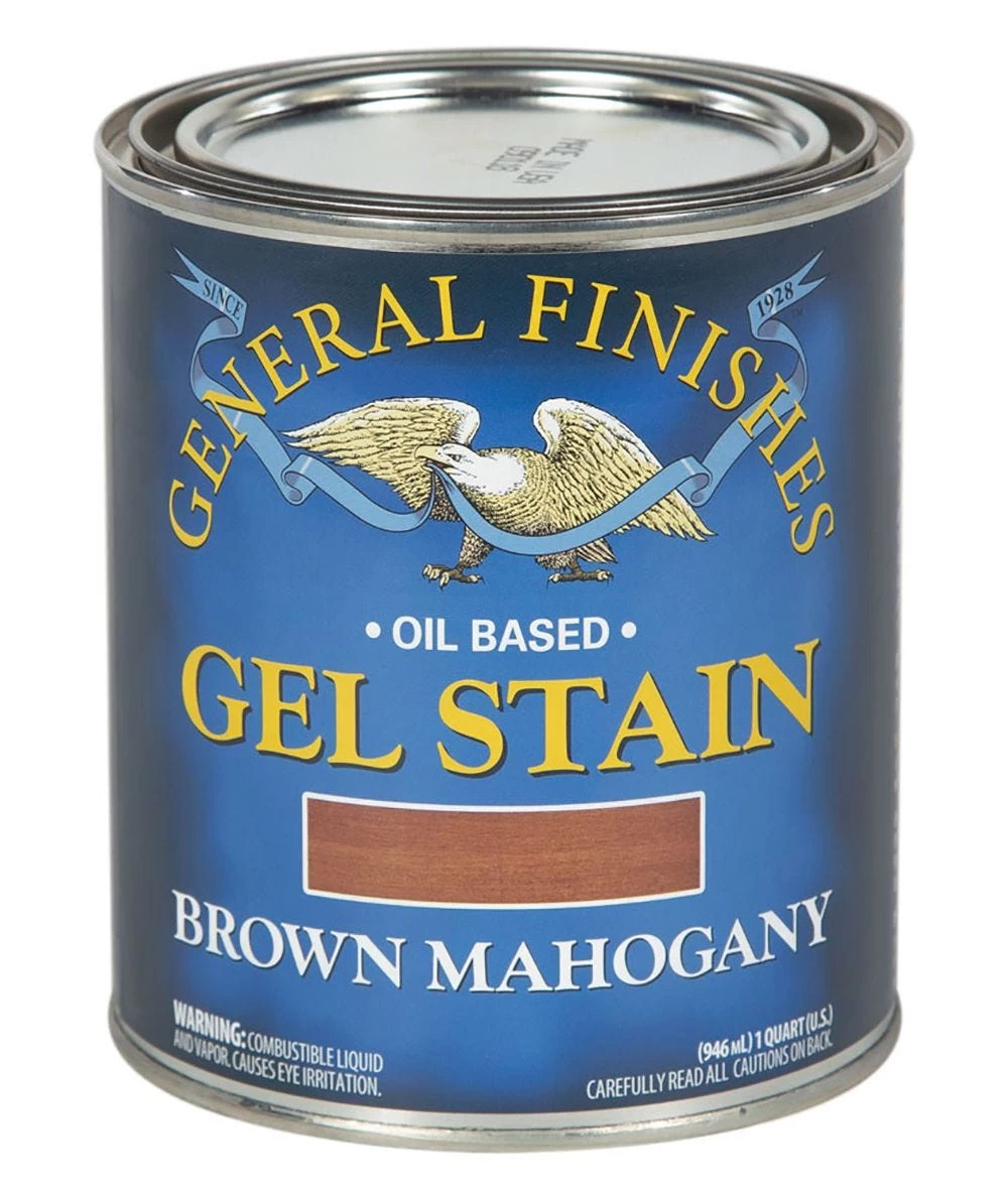 General Finishes Gel Stain, Brown Mahogany 4 General Finishes Gel Stain, Brown Mahogany - Image 2