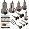 5-piece Pro Series Professional Tenon Cutter Kit -Best Tool Shop 39241 02 1000