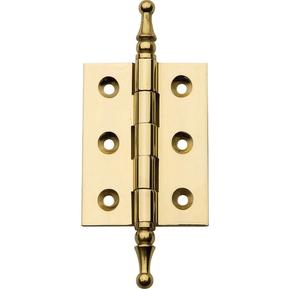 Finial-Tip Extruded Hinges 2'' L X 1-1/2'' W 3 Finial-Tip Extruded Hinges 2'' L X 1-1/2'' W