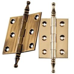 Finial-Tip Extruded Hinges 2'' L X 1-1/2'' W 7 Finial-Tip Extruded Hinges 2'' L X 1-1/2'' W -Best Tool Shop 41062 01 1000