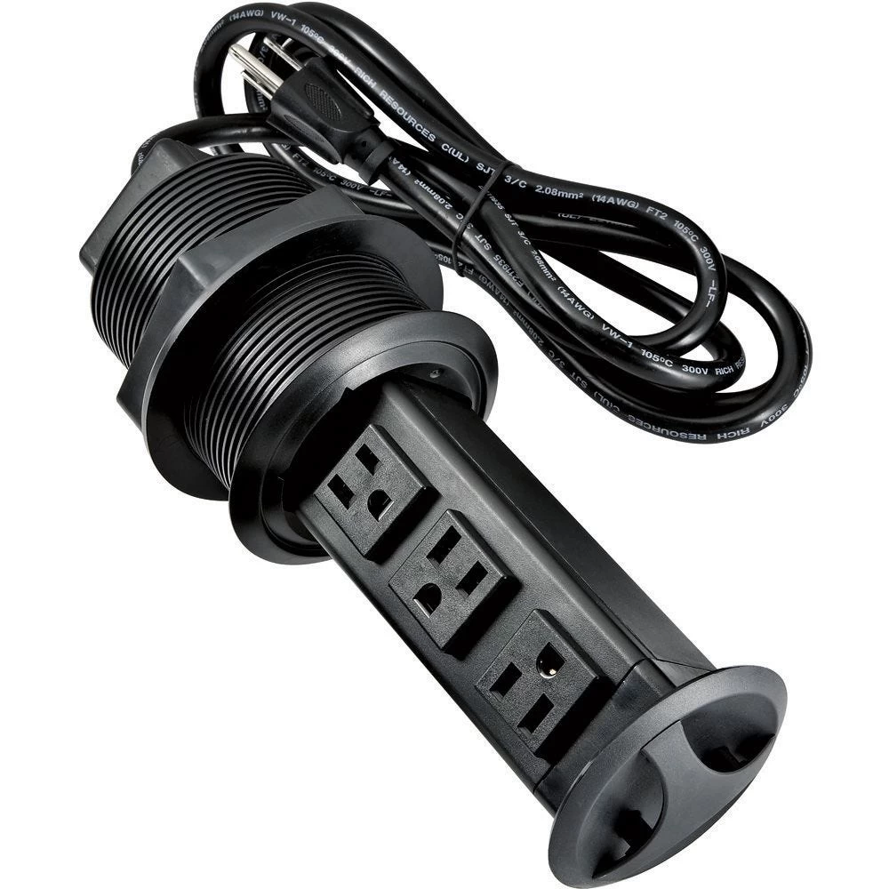 Hide-a-Power Three Outlet Station 3 Hide-a-Power Three Outlet Station