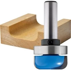 Rockler Dish Carving Router Bit - 1-1/4" Dia X 1/2" H X 1/2" Shank -Best Tool Shop 43495 01 1000