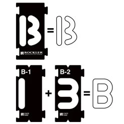 Rockler Interlock Signmaker's Template Kits, State Park Font 15 Rockler Interlock Signmaker's Template Kits, State Park Font -Best Tool Shop 43820 07 1000