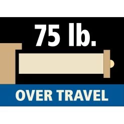 75-lb. Comfort-Close Over-Travel Drawer Slides - Centerline® 757CC (14" To 22") -Best Tool Shop 45873 05 1000 7