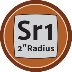 Mini Ergonomic Carbide Turning Tool, Square Radius