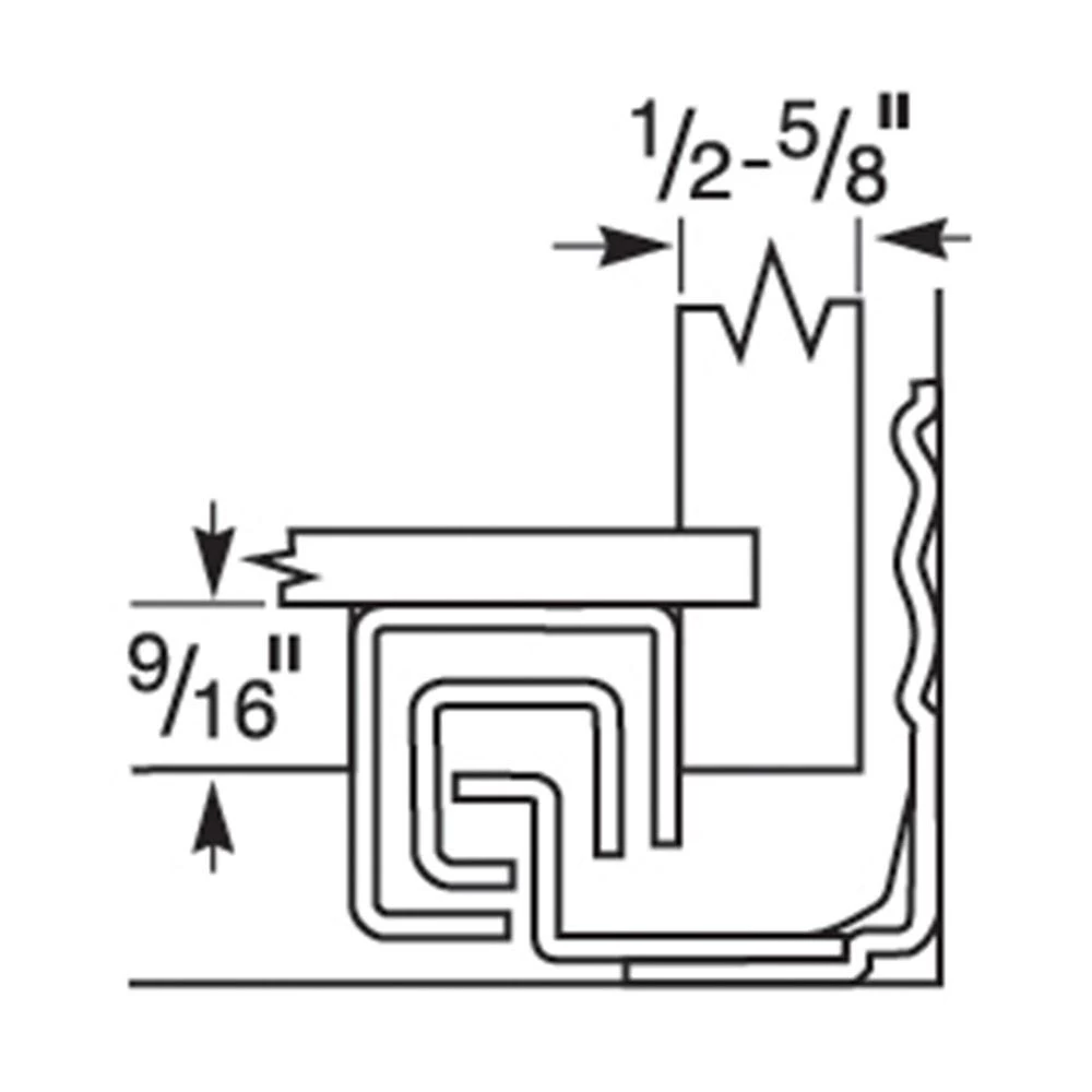 Salice Futura Push-to-Open Drawer Slides Complete Kit 4 Salice Futura Push-to-Open Drawer Slides Complete Kit - Image 2