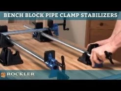 Rockler Bench Block Pipe Clamp Stabilizers, 4-Pack -Best Tool Shop 4kvhzq4sbty