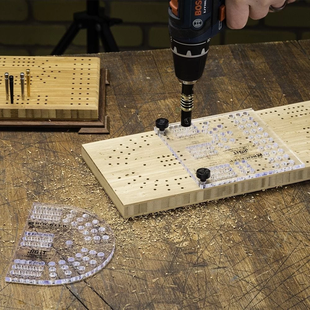 Small Cribbage Board Templates, 3-Player, Curved Track 5 Small Cribbage Board Templates, 3-Player, Curved Track - Image 3