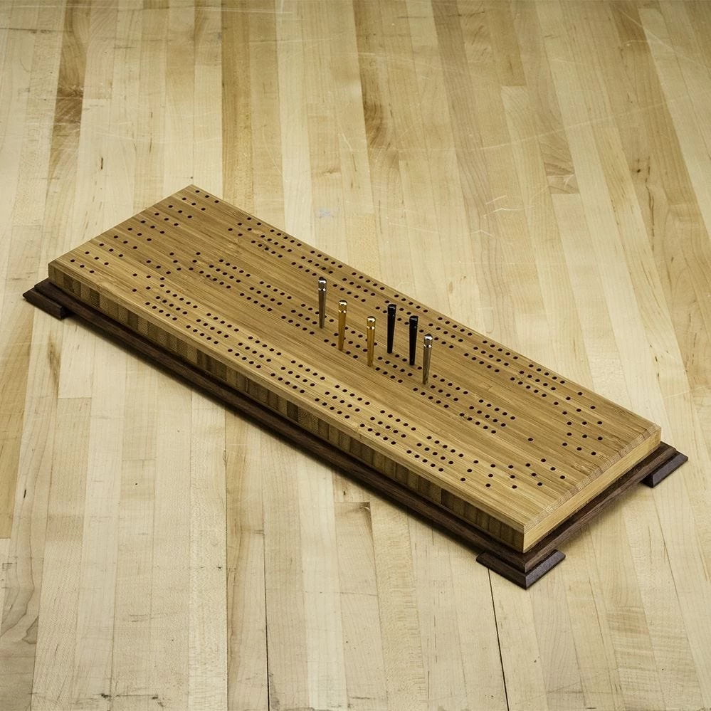 Small Cribbage Board Templates, 3-Player, Curved Track 4 Small Cribbage Board Templates, 3-Player, Curved Track - Image 2