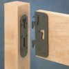 Locking Safety Bed Rail Brackets