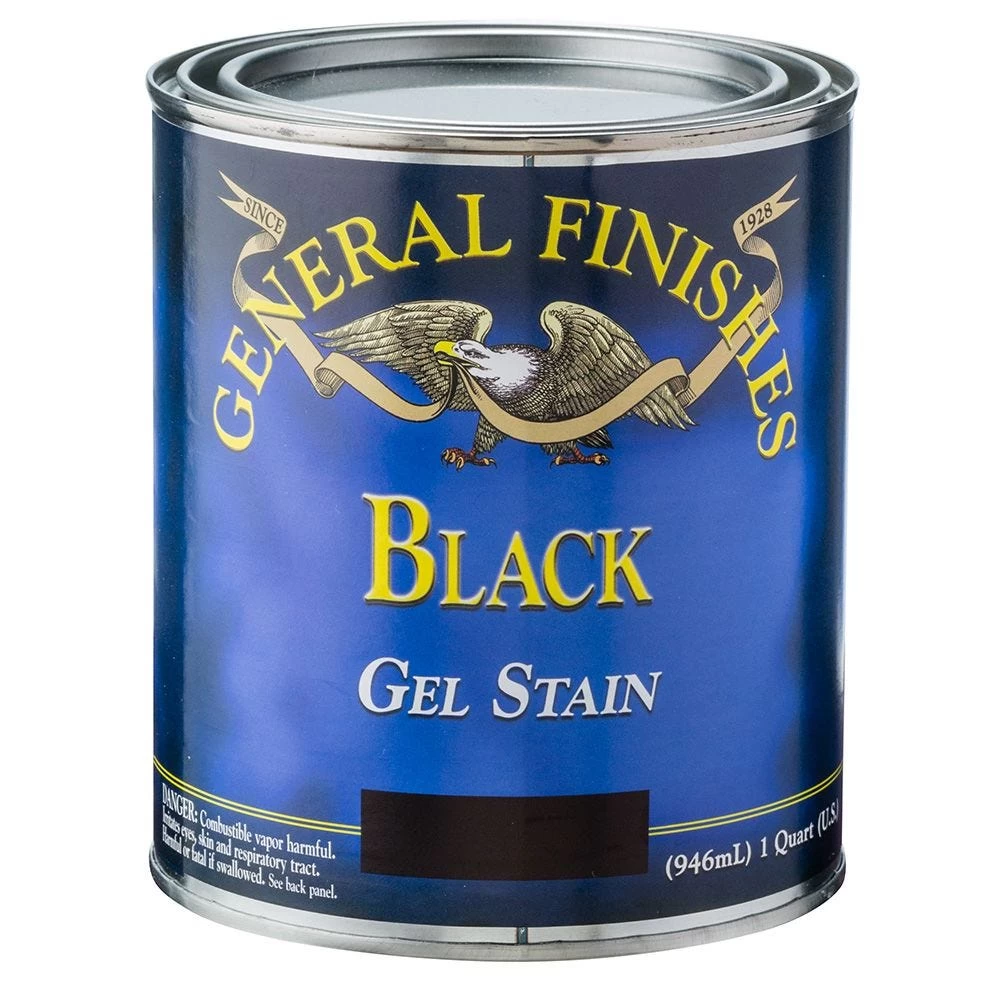 General Finishes Gel Stain, Black 4 General Finishes Gel Stain, Black - Image 2