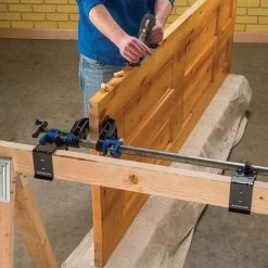 Rockler Pipe Clamp Mounting Brackets, Pair -Best Tool Shop 54725 08 1000