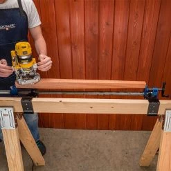 Rockler Pipe Clamp Mounting Brackets, Pair -Best Tool Shop 54725 13 1000