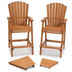Rockler Bar Height Adirondack Chair Plan With Templates -Best Tool Shop 56771 04 1000 1