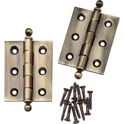 Ball Tip Extruded Hinges 2'' L X 1-1/2'' W -Best Tool Shop 56930 01 1000 02
