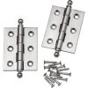 Ball Tip Extruded Hinges 2'' L X 1-1/2'' W -Best Tool Shop 57062 01 1000 02