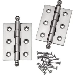 Ball Tip Extruded Hinges 2'' L X 1-1/2'' W