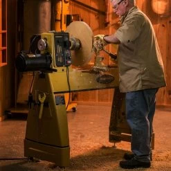 Powermatic 3520C Lathe With Legs And 6'' Riser Blocks, 2HP, 220V, 1-Phase -Best Tool Shop 58433 03 1000