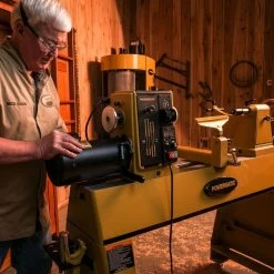 Powermatic 3520C Lathe With Legs And 6'' Riser Blocks, 2HP, 220V, 1-Phase -Best Tool Shop 58433 08 1000