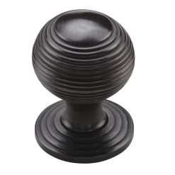 Reeded Cabinet Knob On Rose -Best Tool Shop 60779 01 1000 1