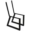 Welded Steel Bench/Chair Leg Set With Backrest, Black Powder Coat -Best Tool Shop 60813 01 1000