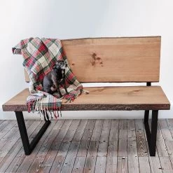 Welded Steel Bench/Chair Leg Set With Backrest, Black Powder Coat -Best Tool Shop 60813 02 1000