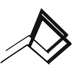 Welded Steel Bench/Chair Leg Set With Backrest, Black Powder Coat -Best Tool Shop 60813 08 1000