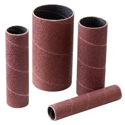 Aluminum Oxide Sanding Sleeves For Triton Handheld Spindle Sander, Set Of 4