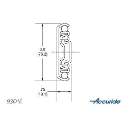 Accuride 9301 Extra Heavy-Duty 600-lb. Full-Extension Drawer Slides -Best Tool Shop 60989 02 1000 1
