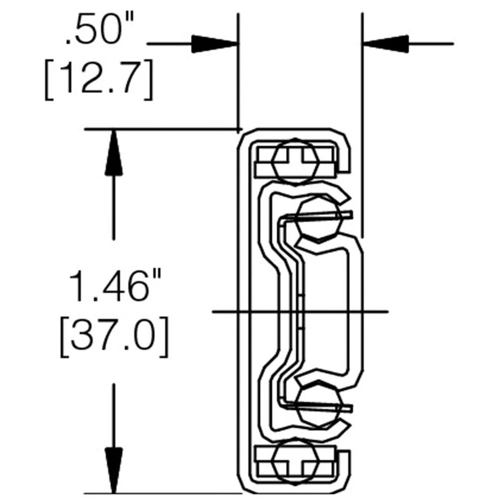 Accuride 3732 100-lb. Low-Profile Full-Extension Drawer Slides 4 Accuride 3732 100-lb. Low-Profile Full-Extension Drawer Slides - Image 2