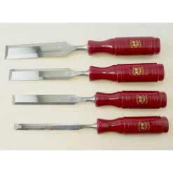 Two Cherries - Bevel Edge Chisel-Plastic Handle Set/4