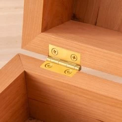 Brusso Solid Brass Small Box Stop Hinges -Best Tool Shop 62125 03 1000