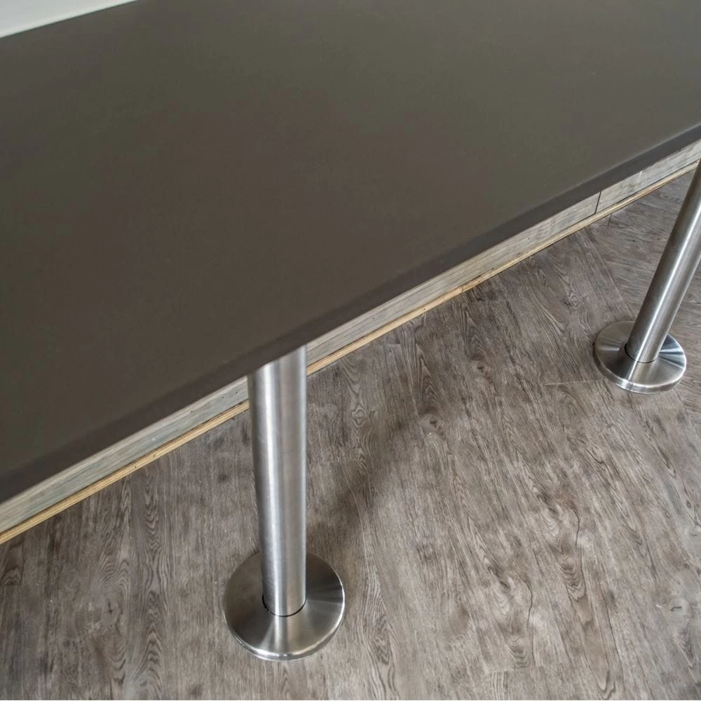 Bolt-Down Stainless Steel Table Base/Pedestal 6 Bolt-Down Stainless Steel Table Base/Pedestal - Image 4