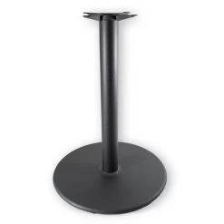 Round Flat Style 30'' Dia. Cast Iron Table Base, Bar Height