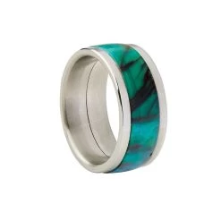 Stainless Steel 2-Piece Ring Core, 6mm Wide, Size 15 -Best Tool Shop 63455 08 1000 25