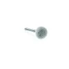 Kutzall Original - Sphere Burr, 1/4'' Shaft, Head Diameter 1'' X Head Length 1'', Coarse -Best Tool Shop 63850