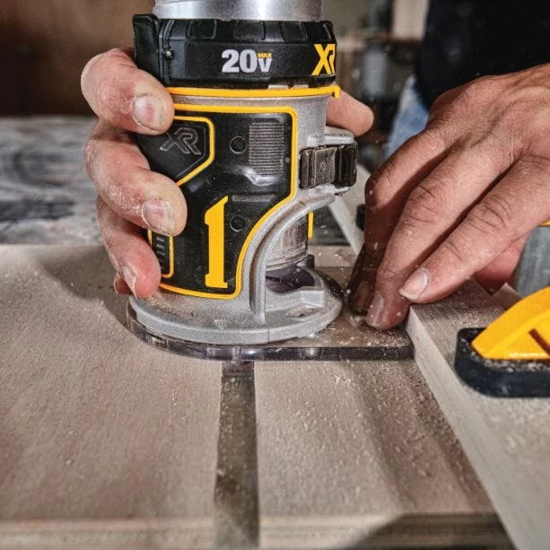 DeWalt 20V MAX* XR Cordless/Brushless Compact Router, Bare Tool 11 DeWalt 20V MAX* XR Cordless/Brushless Compact Router, Bare Tool - Image 9