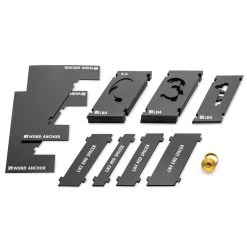 Rockler Interlock Signmaker's Templates, Script Font -Best Tool Shop 64759 02 1000 1